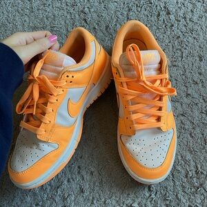 Bright Orange Nike Dunks!!